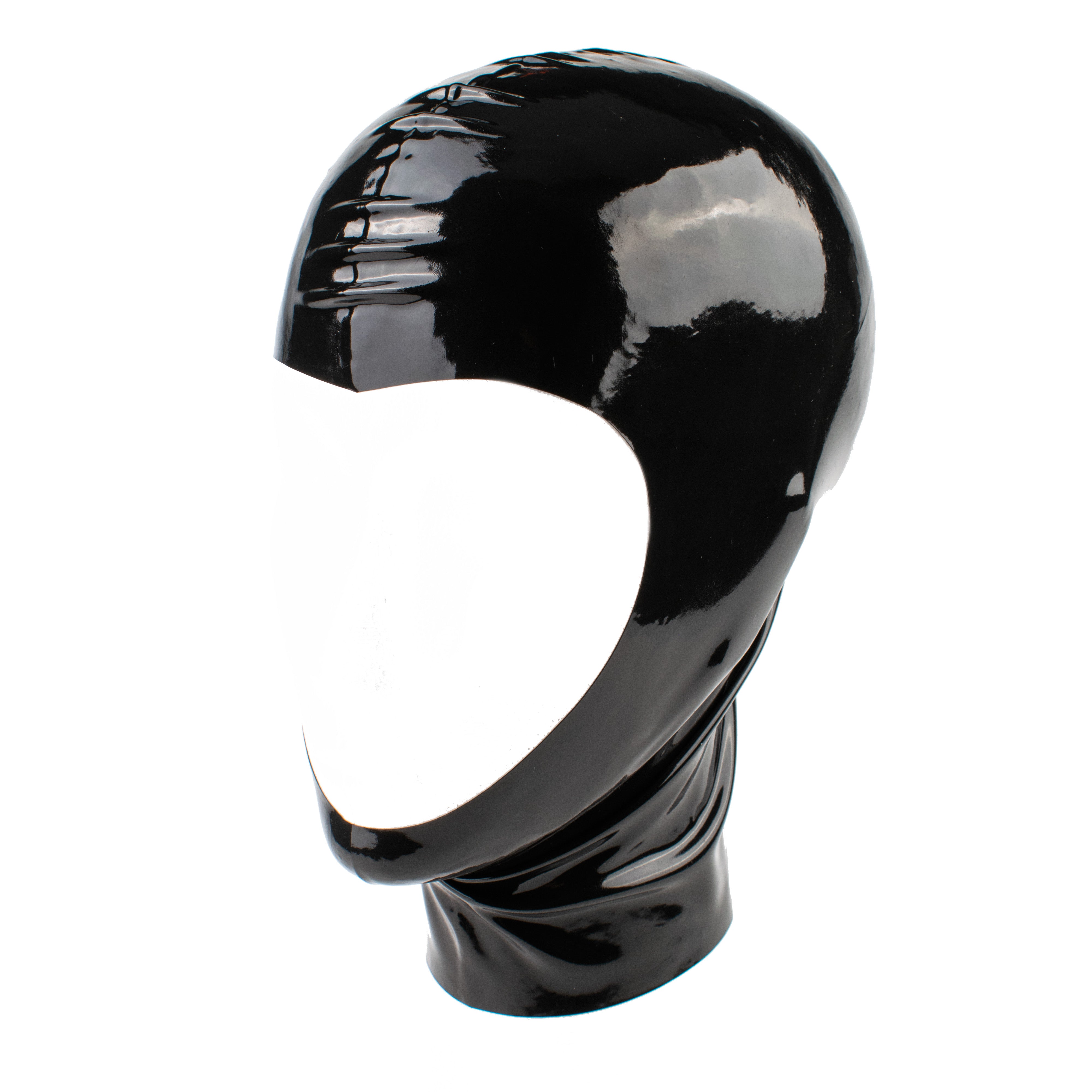 Rubberfashion Latex Maske - Latexmaske Haube offenes Gesicht für Damen und Herren